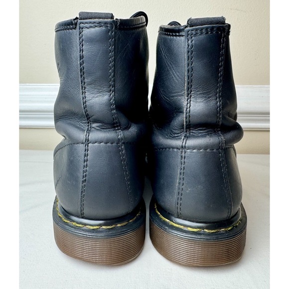 Vintage Dr. Martens 1460 Made In England Black‎ Leather Boots 8-Eye Combat Shoes main image 14